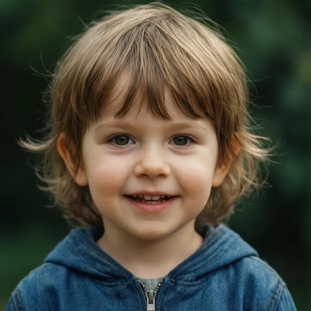 Bilingual child mixing words from two languages while speaking, a normal part of language development.