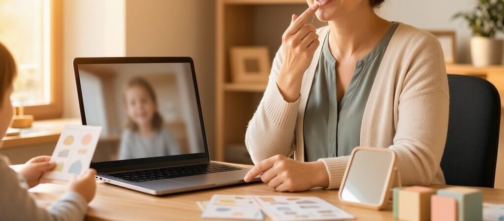 Terapia zaburzeń mowy online – możliwości, ograniczenia i praktyczne wskazówki